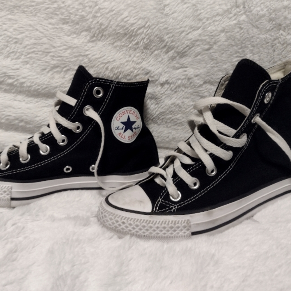 Black Converse High Tops